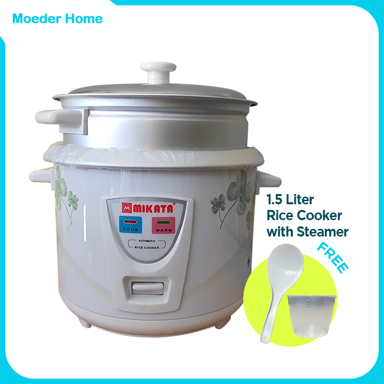 1.5L Rice Cooker with Steamer (MKRC-152S)