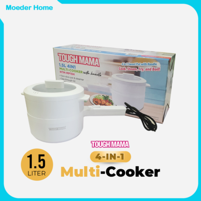 Tough Mama 4-IN-1  Electric Multi-Cooker with Handle